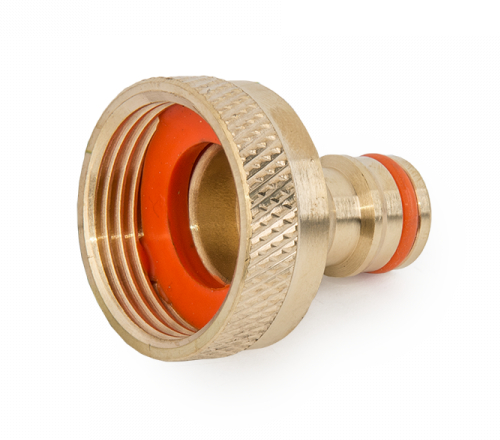 Adapter s 1" vnitřním závitem mosaz