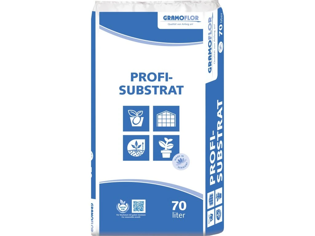 Substrát Gramoflor - Zahradnický Profi s jílem 70 l