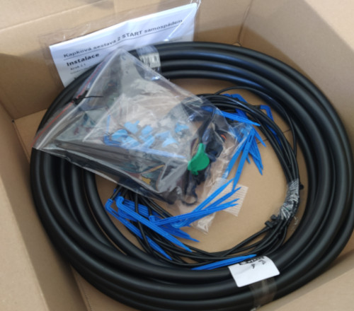 Kapková sestava 2 START samospádem 10m s filtrem