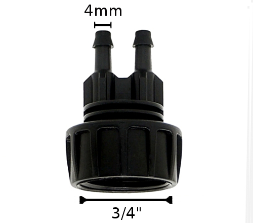 Redukce 3/4" na hadičku 4 x 6mm, 4 x 7mm