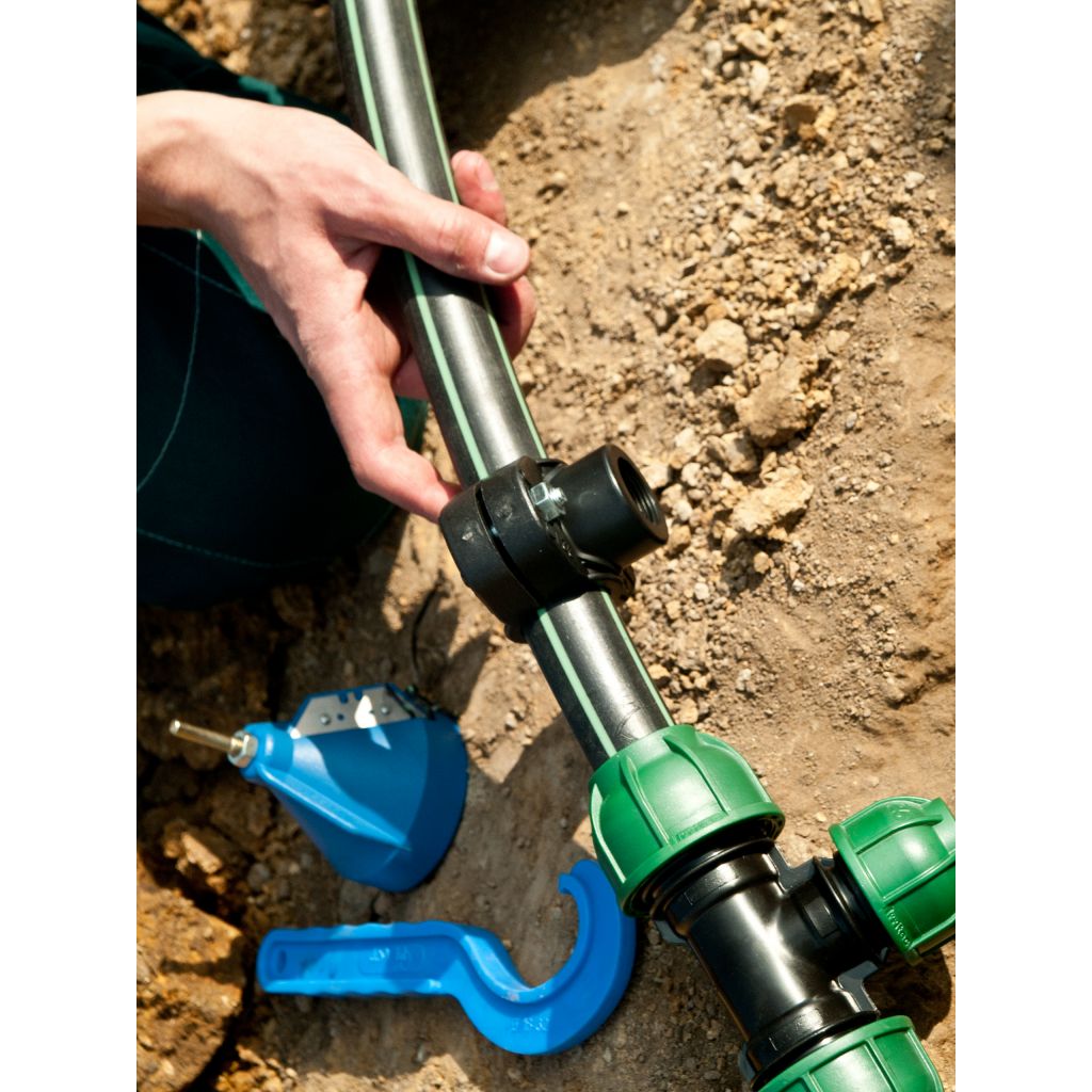 PN6 Navrtávací sedlo / pás / objímka  25x1/2"F